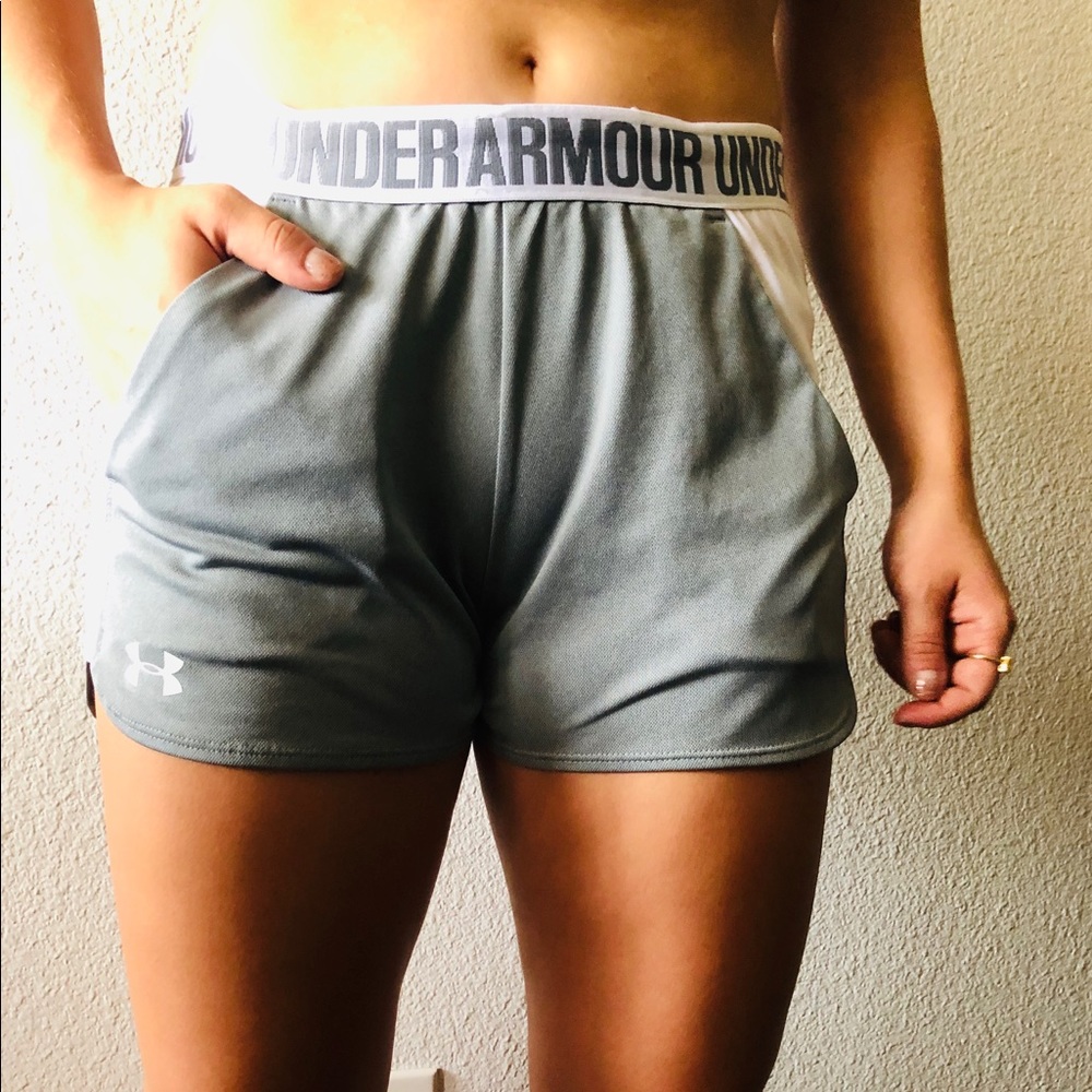 Three Pairs Of Under Armour Shorts